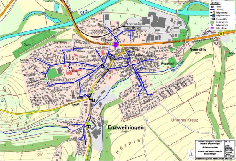 Schulwegeplan Enzweihingen